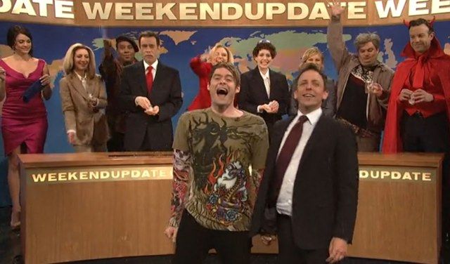 We don't want to say goodbye to Stefon, but if this is really the end, at least he went out on a very fun note.